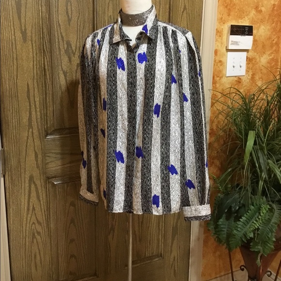 Shoulder padded vintage top - Picture 2 of 5